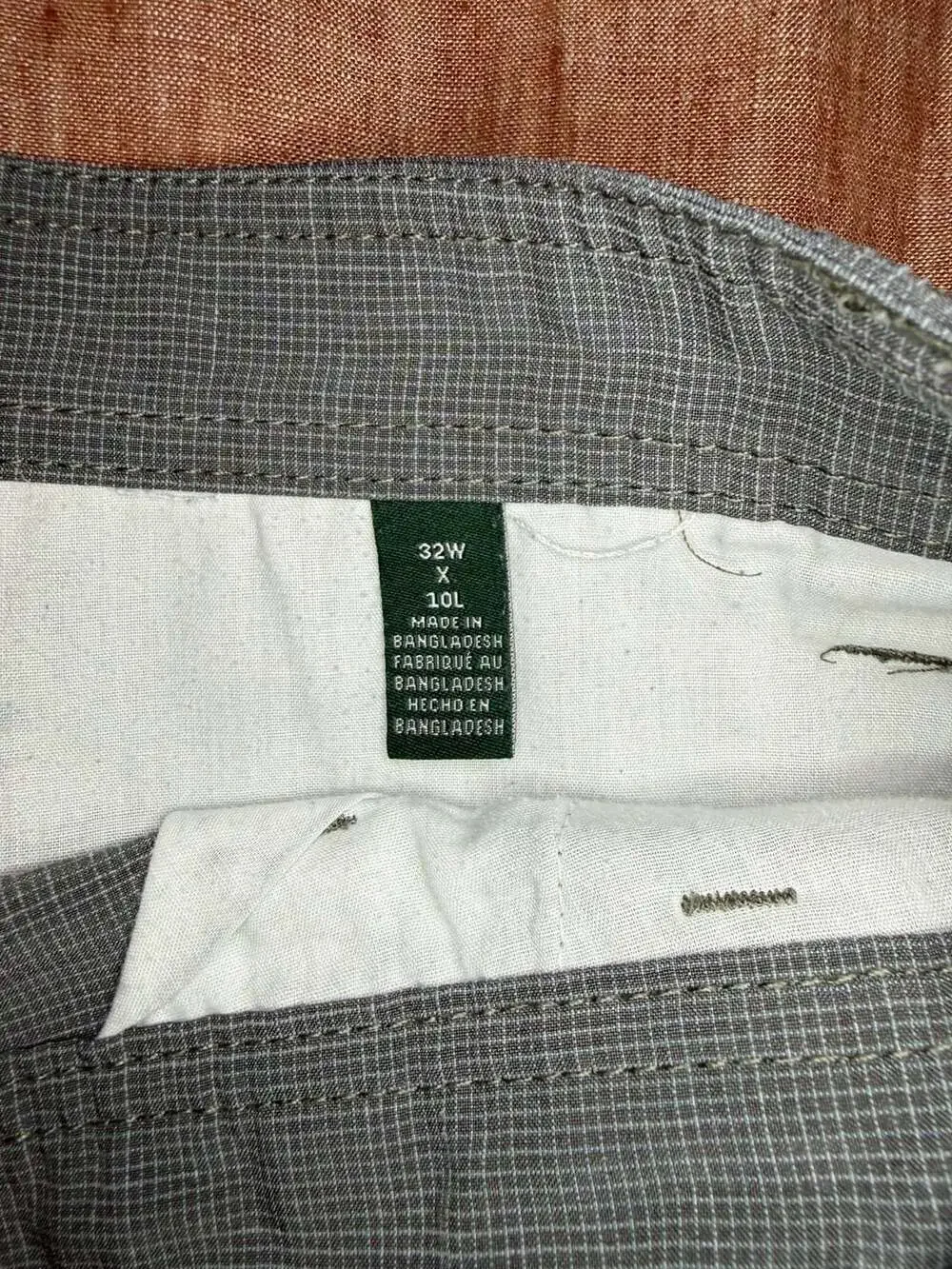 G.H. Bass & Co. For Hard Service Grid Pattern Shorts 32W